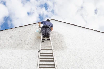 Peinture extérieure à Flaujagues — façades et ravalement